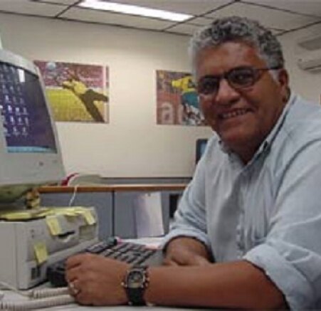 Retrato do jornalista Tim Lopes